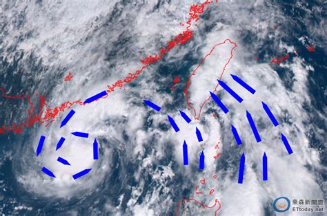 颱風 颶風 旋轉方向